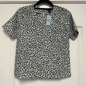 Ann Taylor | Leopard Print Woven